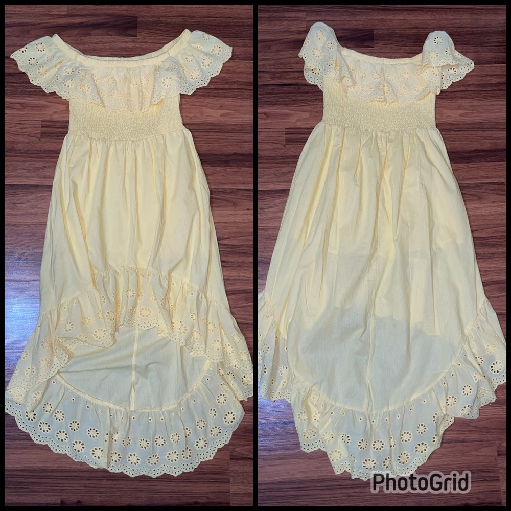 HYFVE Sunny Yellow Smocked Top